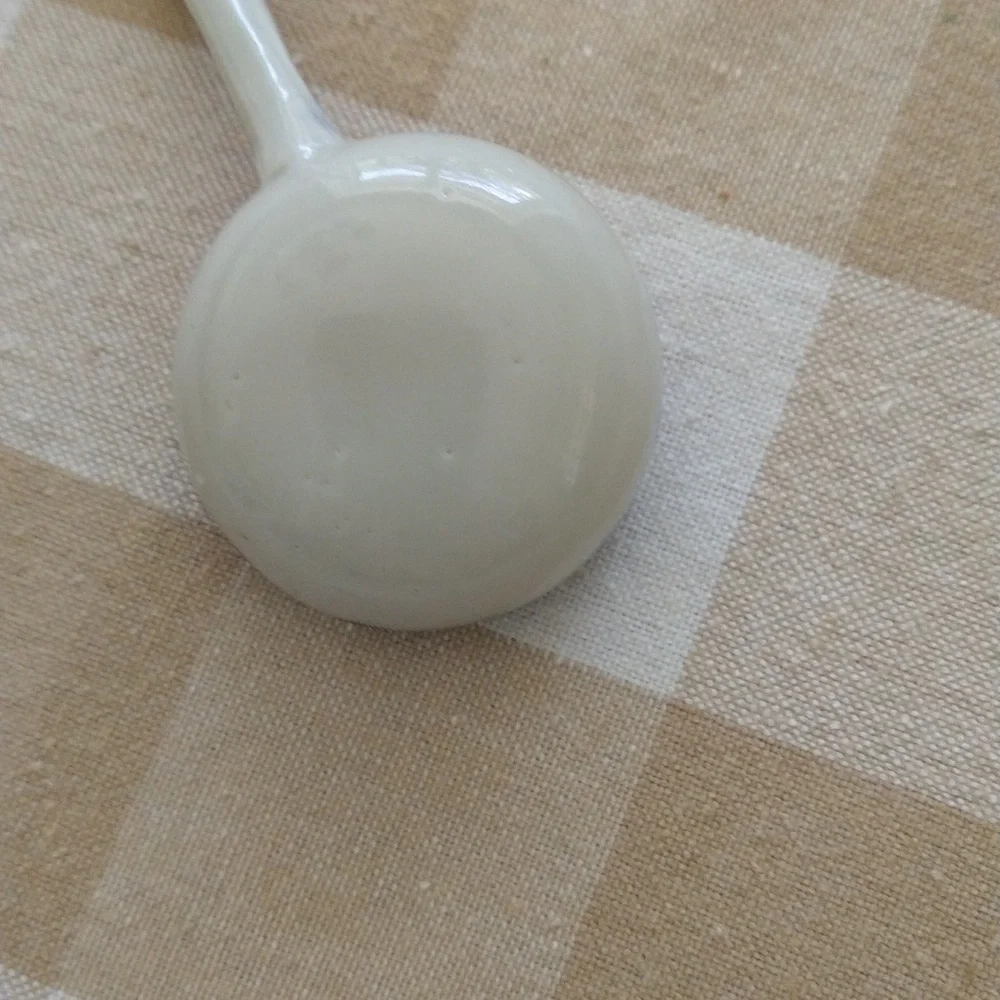Antique transferware blue and white porcelain spoon china 5